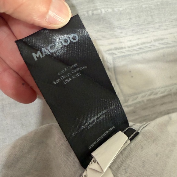 Maceoo men's Small/medium Button Down Shirt Italian Fabric Cars/city Scape - Picture 9 of 10